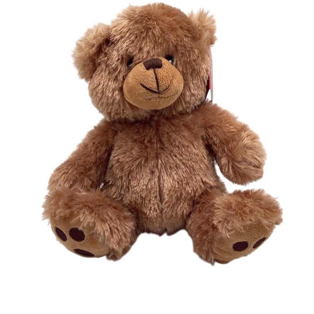 MS Teddy Bear Brown Plush Teddy‎ Bear with Embroidery Eyes